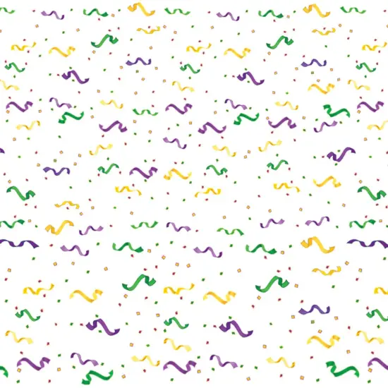 6 Pack Bulk Mardi Gras Confetti/Serpentine Border Trim {1}