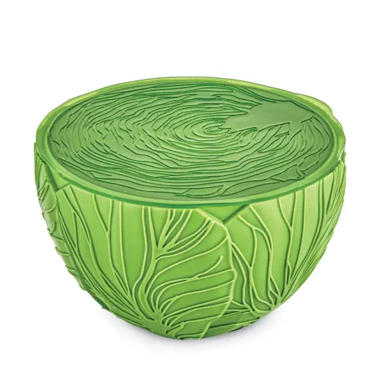 Collections Etc Lettuce-Shaped Lettuce Container with Strainer {2}