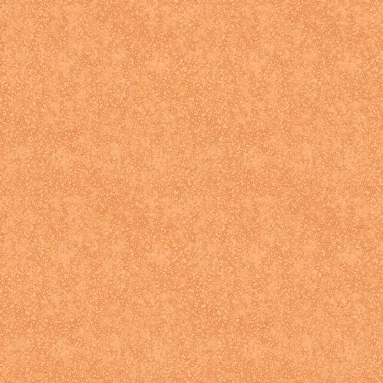 Orange Apricot Ditsy Tonal Trio Cotton 44"/45" Fabric Per Yard {1}