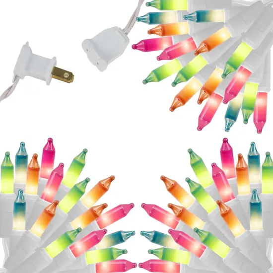 3 Sets Easter String Lights, 150 Count 30 FT Each White Wire Mini Pastel Fairy Lights, 120V UL Certified Connectable Xmas Lights for Garden Patio Holiday Party Outdoor Decoration, Multicolor {1}