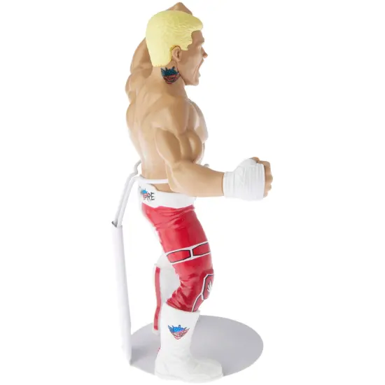 Plymor DSP-4175W White Adjustable Doll Stand, fits 7, 7.5, 8, 8.5, and 9 inch Dolls or Action Figures, Waist is 1.75" - 2.25" wide, 5" - 6" around {3}