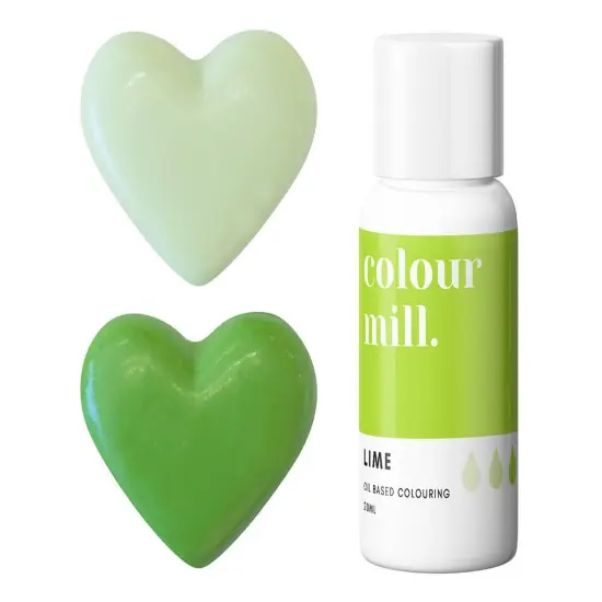 20ml Lime Oil Based Colouring for Buttercream Cake Batter Ganache Fondant Chocolate Use {2}