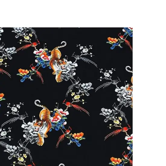 Wild Tiger Printed Spandex {5}