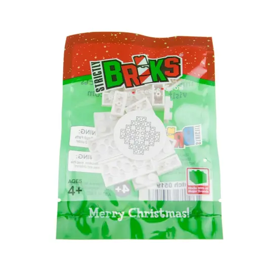 Strictly Briks Building Bricks and Blocks Set, 3D Christmas Themed Bricks, 10 Pack, 100% Compatible with All Major Brick Brands, For Kids Ages 4+ {3}