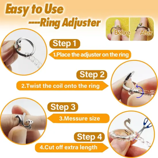 8 Pack Adjustable Crochet Yarn {5}