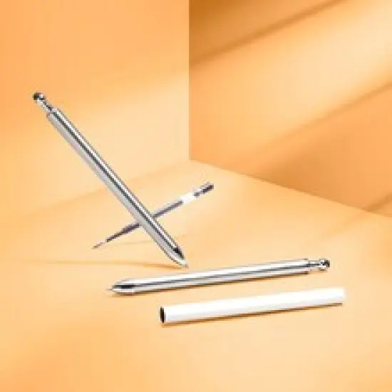 Makerflo Craftable Stainless Steel Pens and Blanks | Black Ink Gel Pens for Crafting Projects - Sublimation, Epoxy, Vinyl, and Hydro-Dipping DIY Projects {8}