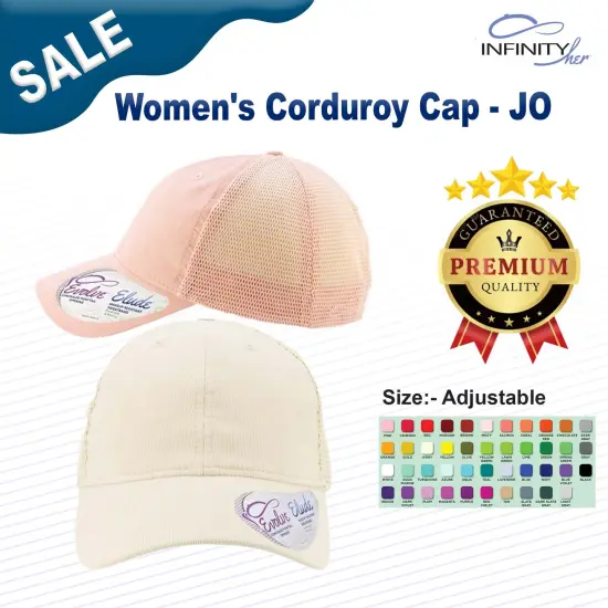 Infinity Her&reg; Women's Corduroy Cap Chocolate/T Fawn/Cho {3}