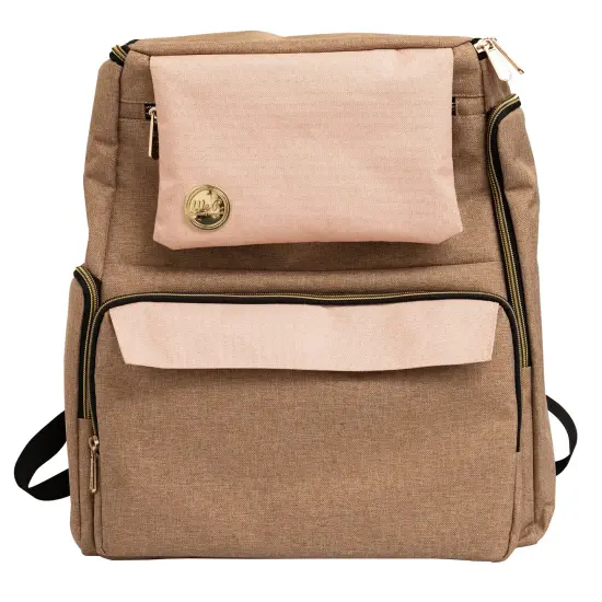 We R Crafter's Backpack-Taupe & Pink {3}