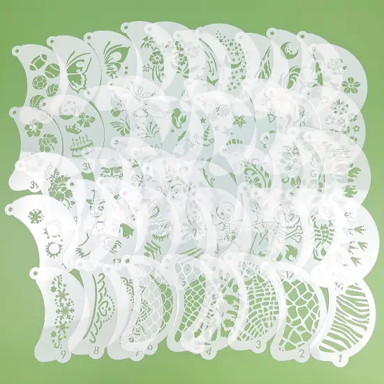 Body Facial Painting Templates(Custom) {2}