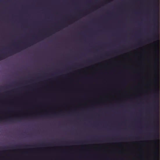 Purple Gem Chiffon Fabric 1 Yard Lightweight Sheer Polyester 58/60&rdquo; Wide for Dresses, Shawls & Crafts {1}