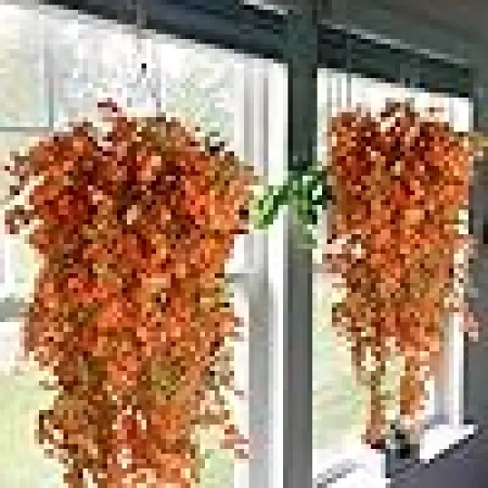 Hanging Plant Faux Eucalyptus Leaf Greenery {2}