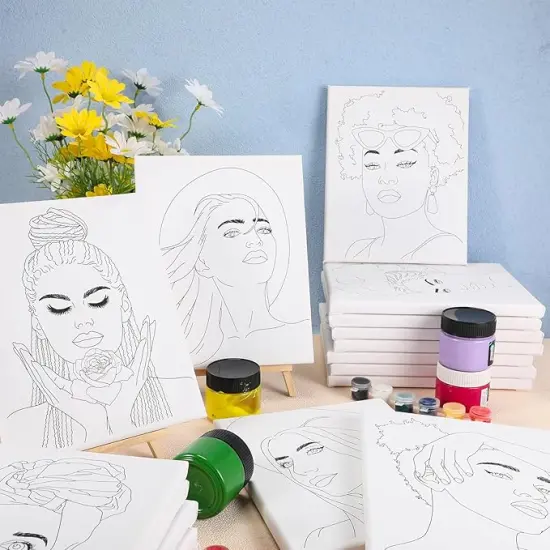 Valentines Couple Date Night Sip and Paint Party Favor {6}