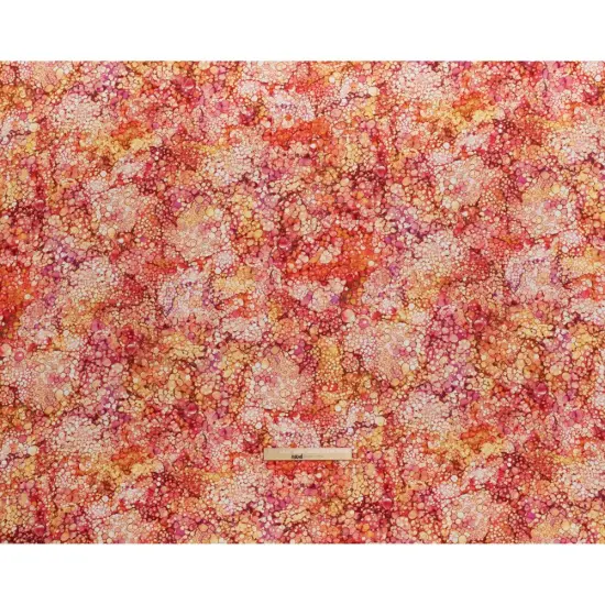1 Yard Vibrant Tahitian Sunset Bubbles Quilting Cotton Fabric by Northcott 43 Inches Width {3}