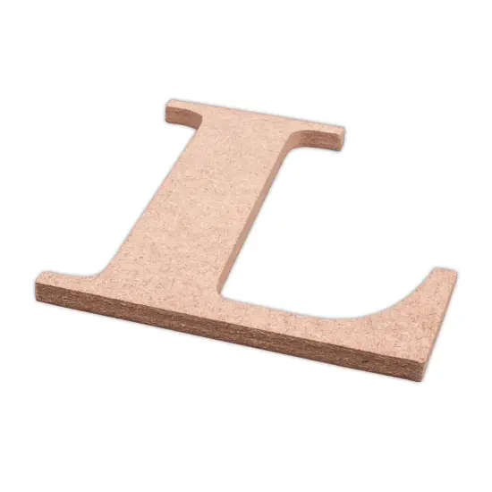 Little Birdie MDF Alphabets Upper Case 4" 1/Pkg-L {3}