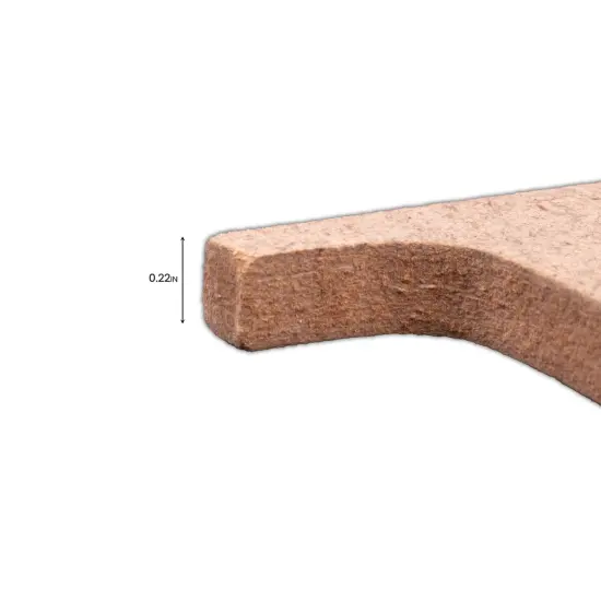 Little Birdie MDF Alphabets Upper Case 4" 1/Pkg-B {5}