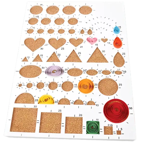 Green Quilling Tool Board F07M3-3-green {5}