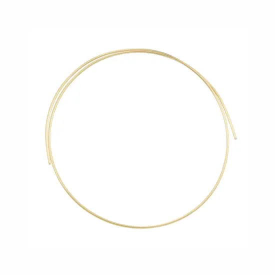 JewelrySupply 14K Yellow Gold Round Wire - 22 Gauge Soft - Professional Jewelry Making Wire {6}
