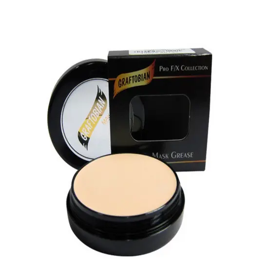 Graftobian Formulated Rubber Mask Grease Paint - Light Cream {1}