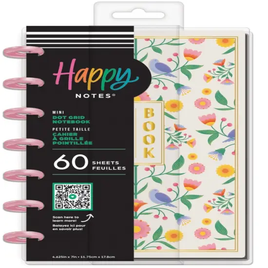 Happy Planner Mini Disc Bound Notebook-Bloom & Glow {1}