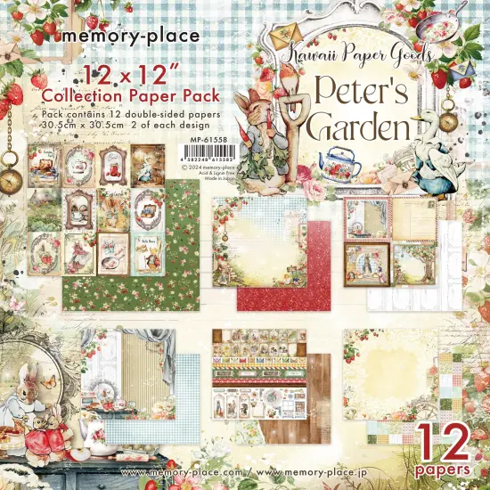 Memory Place Collection Pack 12"X12"-Peter's Garden {1}