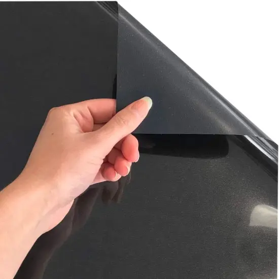 Heat Transfer Vinyl 11.8" x 15ft Roll (Black) {2}