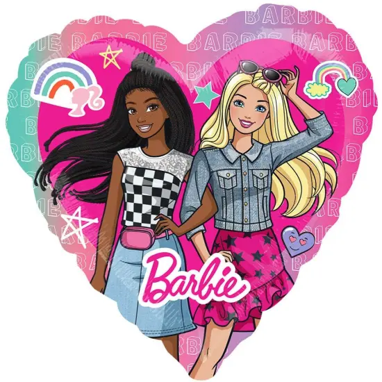 28 inch BARBIE DREAM TOGETHER Foil Balloon {1}