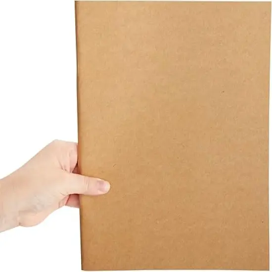 6 Pack Large Bulk Sketchbook Journals (8.5x11 In Journaling Notebooks) {4}