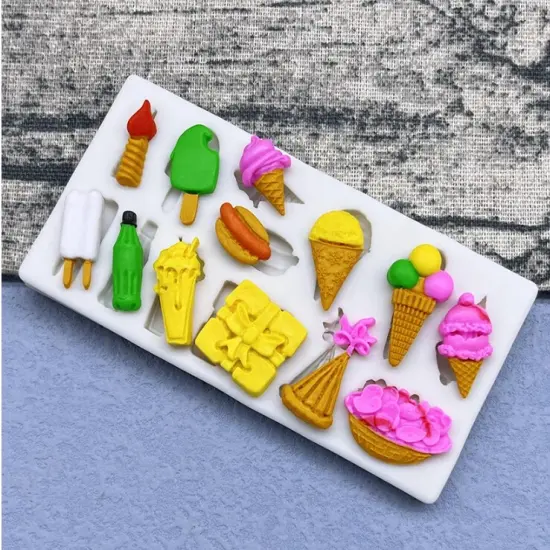 Ice Cream Silicone Mold {1}