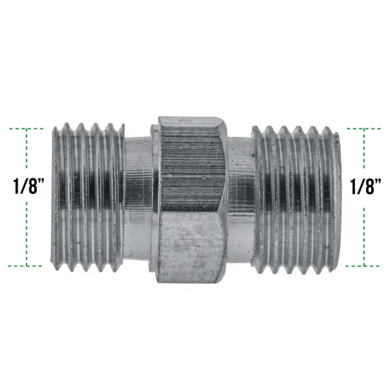 1/8" BSP Male to 1/8" BSP Male Fitting Conversion Adapter {2}