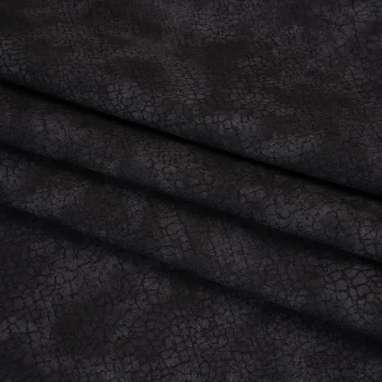 1 Yard Raven Quilting Cotton Textural Abstract Fabric for Quilts, Dresses & Home Decor, 44" Wide {1}