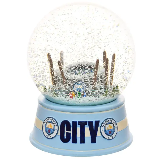 Tree Buddees x Manchester City F.C. Official Etihad Stadium Snowglobe Limited Edition Snow Globe Collectable {3}