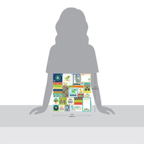 Pebbles Patterned Double-Sided Cardstock 12"X12" {3}