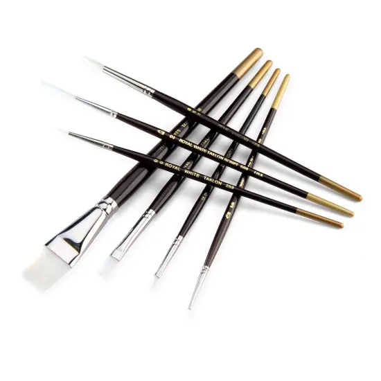 RSET-WTK7 | White Taklon&trade; 7pc Deluxe Brush Set {6}