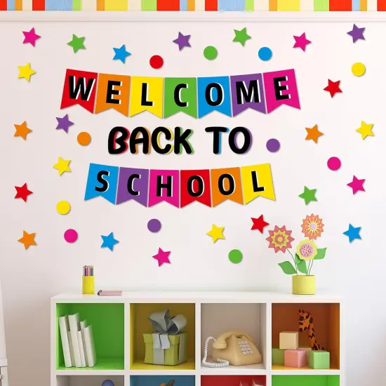 Welcome Back to School Bulletin Board Decorations Set {5}