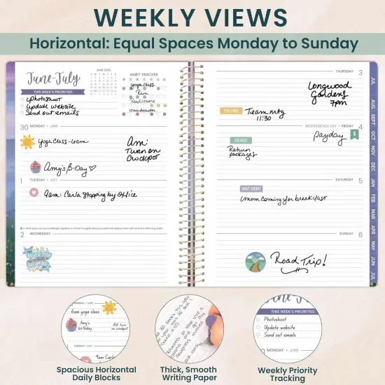 Teacher Planners 2025-2026 (8.5" x 11") - Purple {3}