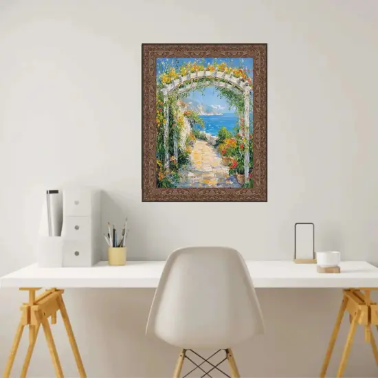 Renaissance Antique Bronze Gold Picture Frame 20x30 frame {6}