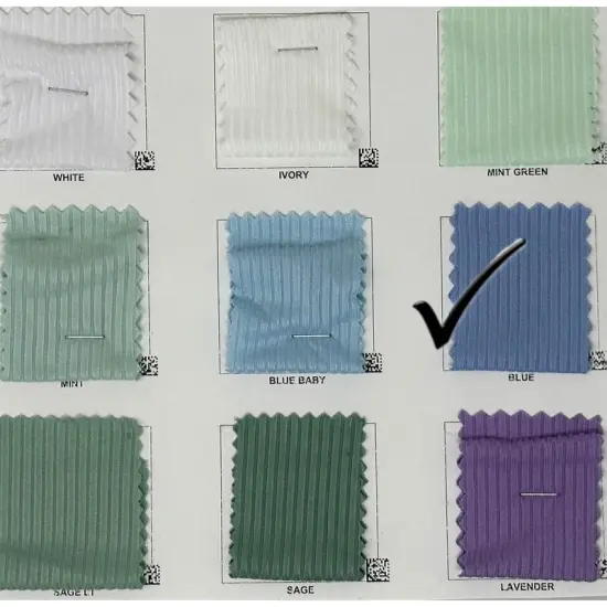 1 Yard 4x2 Yummy Brushed Rib Knit Solid Fabric Soft Stretch Textured 58"-60" Width Avocado {4}