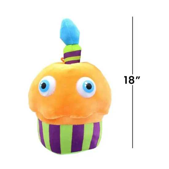 Five Nights at Freddys 18 Inch Plush | Neon Orange Cupcake {4}