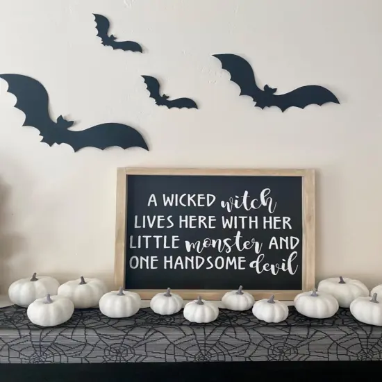 12pcs White Pumpkin D&eacute;cor Farmhouse Small Pumpkins {1}