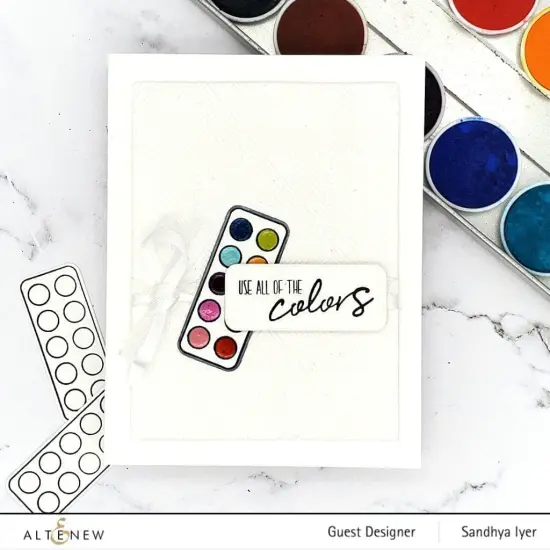 Waffled Diamonds 3D Embossing Folder {3}