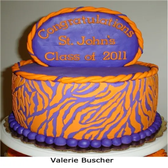 Zebra Skin Cake Stencil | C452 by Designer Stencils | Cake Decorating Tools | {3}