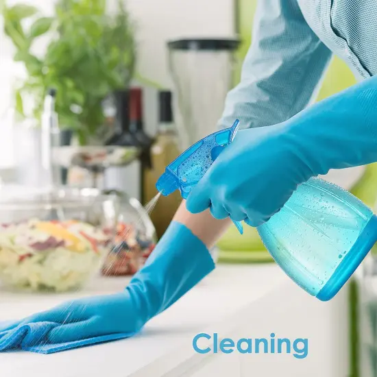 3 Pack Plastic Spray Bottles 12oz - (Purple, Blue, Pink) {4}