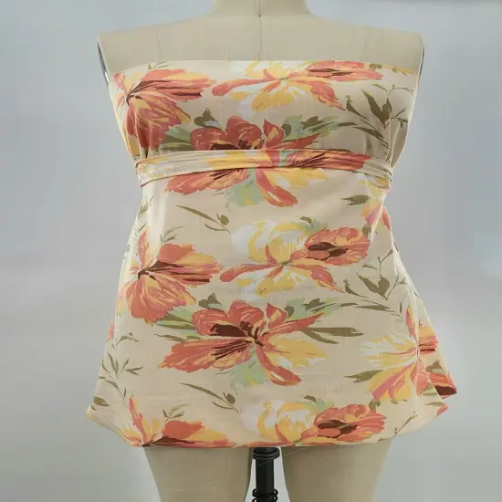 Neutral Rayon Slub 1 Yard Fabric 55/56" Wide, Lightweight & Textured Apparel {3}