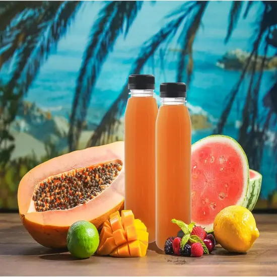 30 Pack 12 oz Empty Plastic Juice Bottles {4}