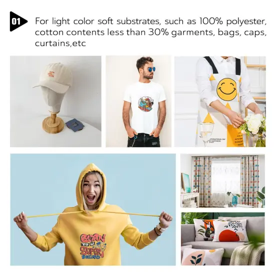 Sublimation Paper 8.5"x11" 100 Sheets Inkjet Heat Transfer for Epson, Sawgrass, Ricoh, Brother {2}