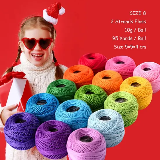 8 Rainbow Colors for Crochet {4}