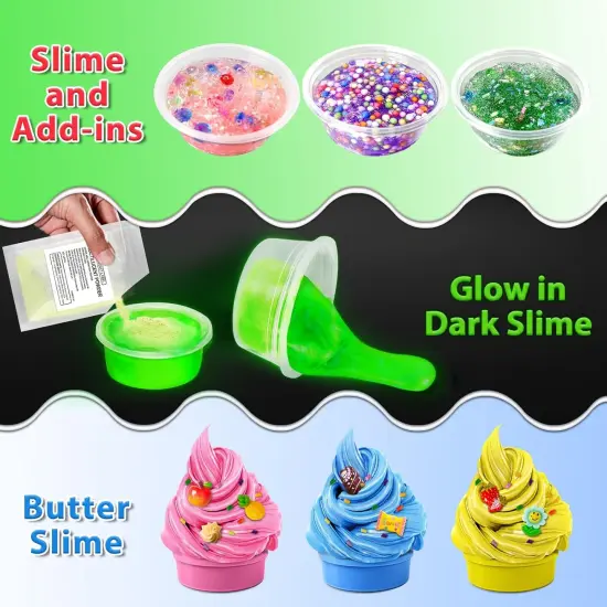 18 Cups DIY Slime Kit {5}