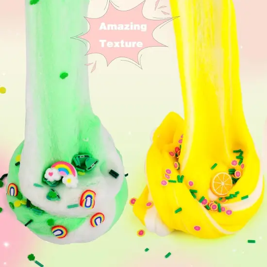 5 Pack Cloud Slime Kit, Stress Relief Toy for Kids {3}