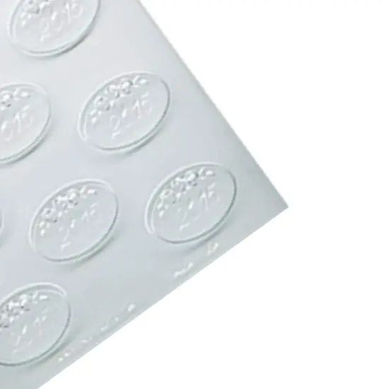 Oval Roses 2015 Mint Chocolate Mold for Special Events {6}