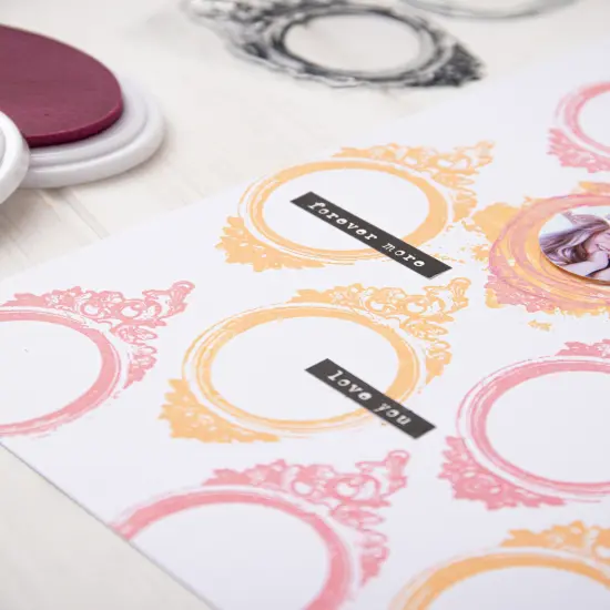 Sizzix Layered Clear Stamps By 49 & Market-3/Pkg {7}